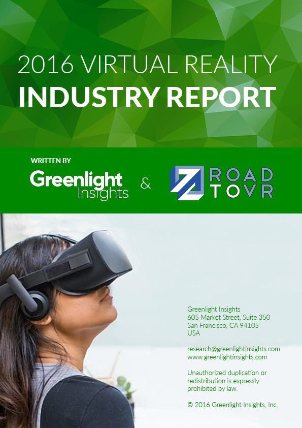 2016 Virtual Reality Industry Report, Fall Report
