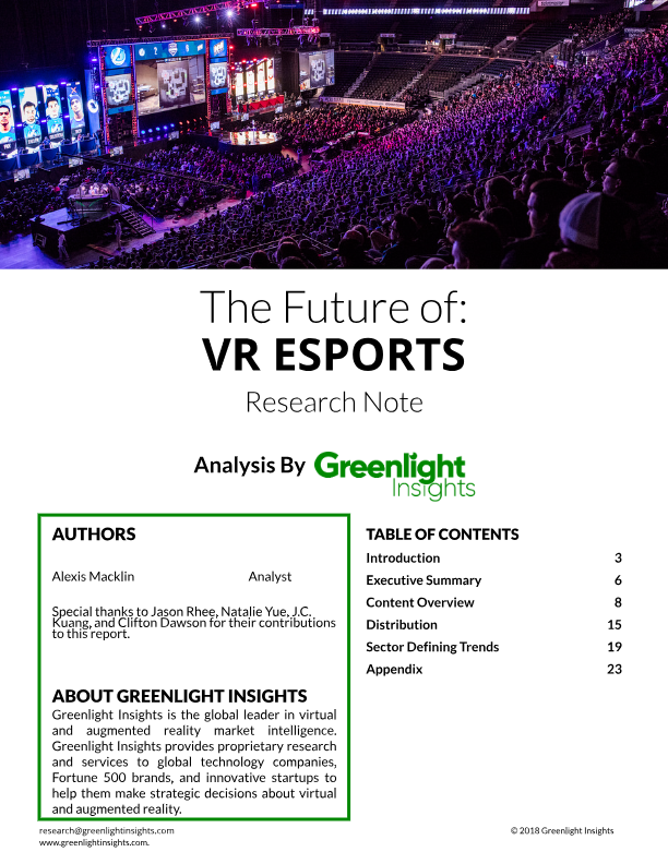 The Future of VR eSports Research Note_080618v1-thumbnail The Future of VR eSports: Market Report 2018